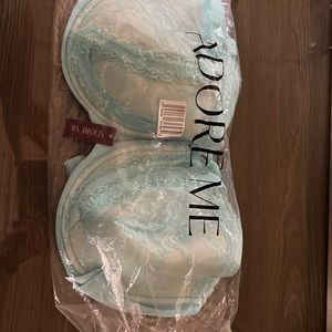 New Adore Me light blue Bra size 44DD
